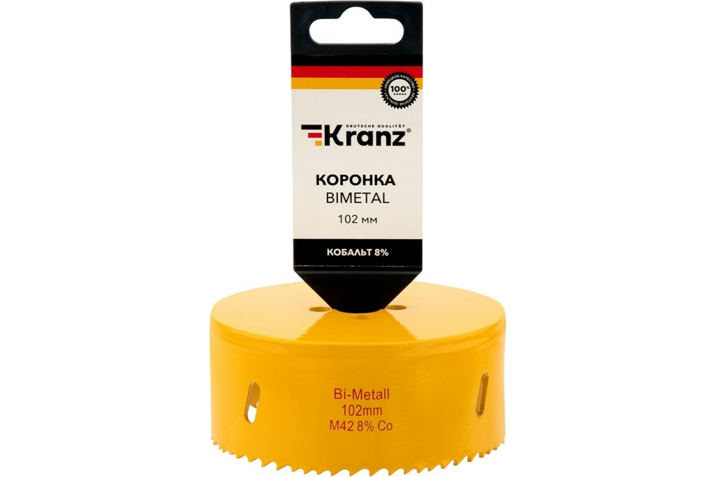 

Коронка Bimetal KRANZ 102 мм