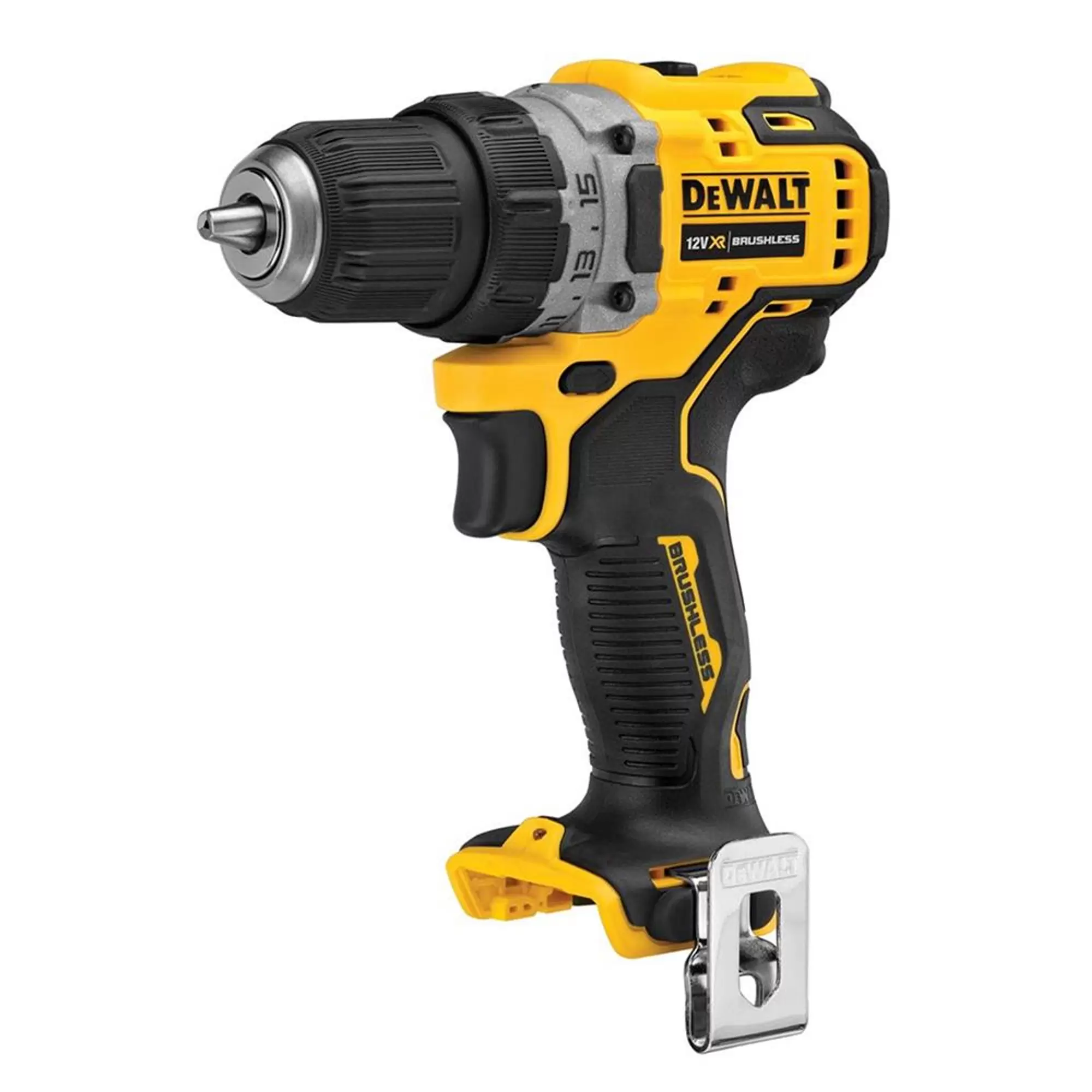 Дрель аккумуляторная DEWALT DCD701N-XJ (без АКБ и ЗУ) + Поло черное DEWALT