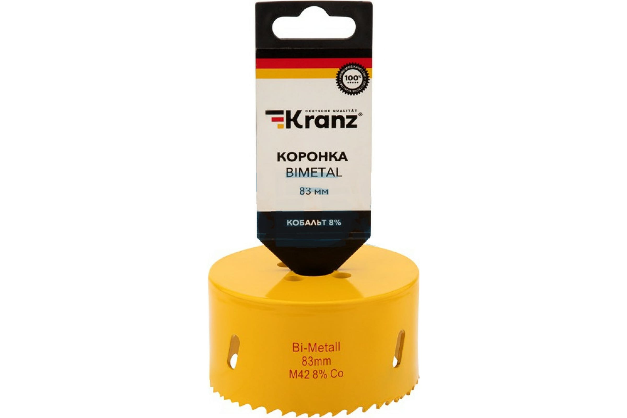 

Коронка Bimetal KRANZ 83 мм