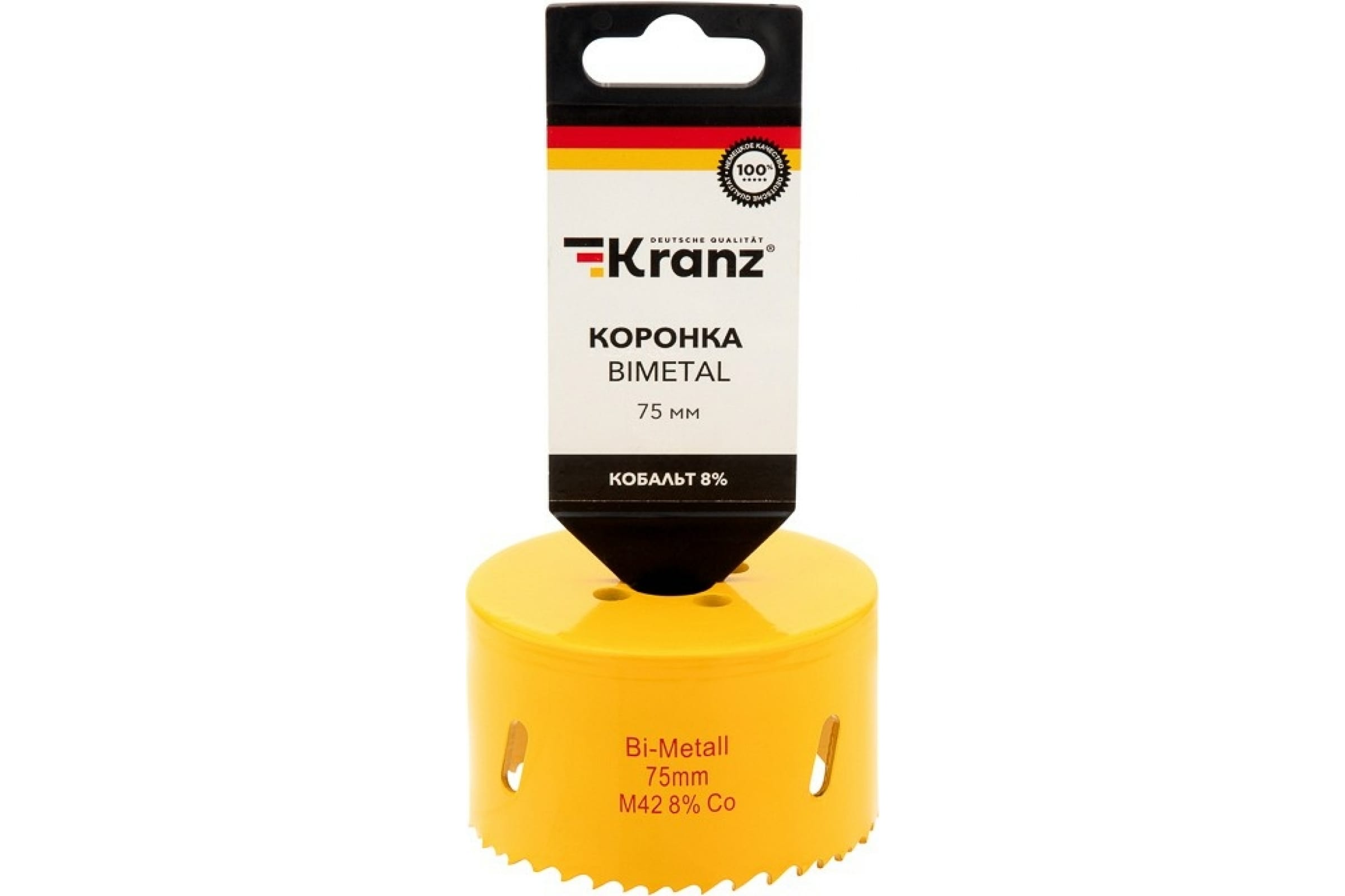 

Коронка Bimetal KRANZ 75 мм