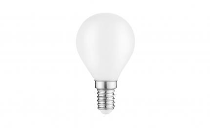 фото Упаковка ламп 10 штук лампа gauss filament шар 9w 610lm 4100к е14 milky диммируемая led