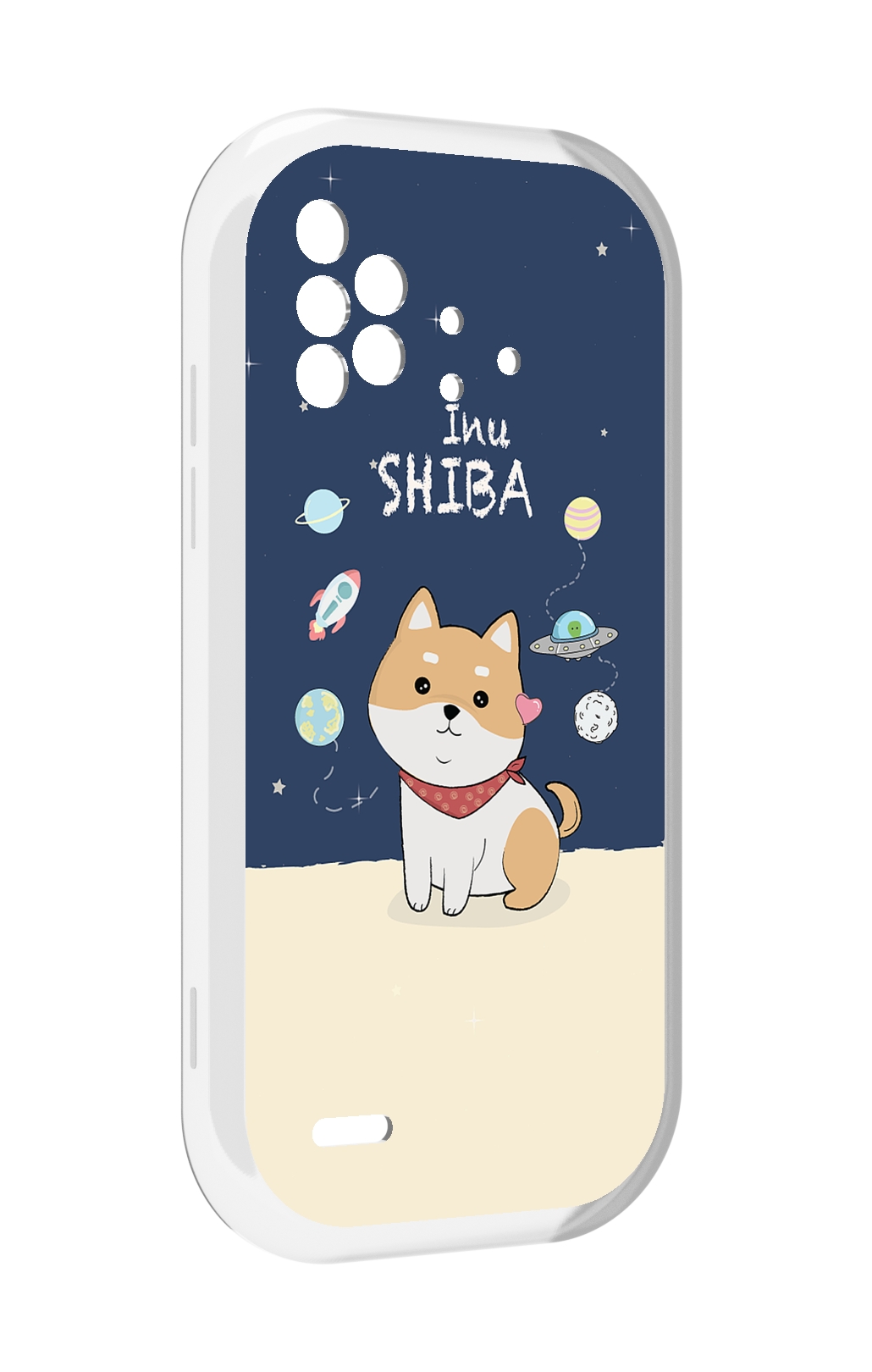 

Чехол MyPads сиба-шиба-ину для UMIDIGI Bison X10 / X10 Pro, Прозрачный, Tocco