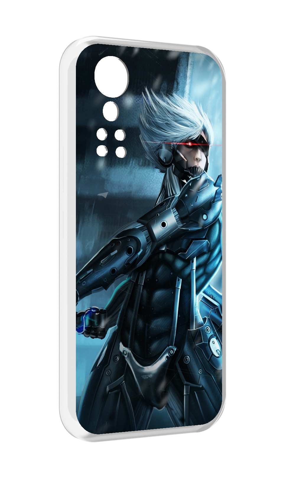 

Чехол MyPads Metal Gear Rising Revengeance для ZTE Axon 30 5G / Axon 30S, Прозрачный, Tocco