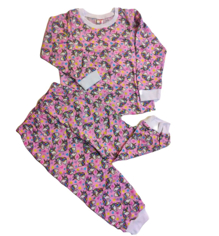 Пижама детская topop А1100, розовый, 122