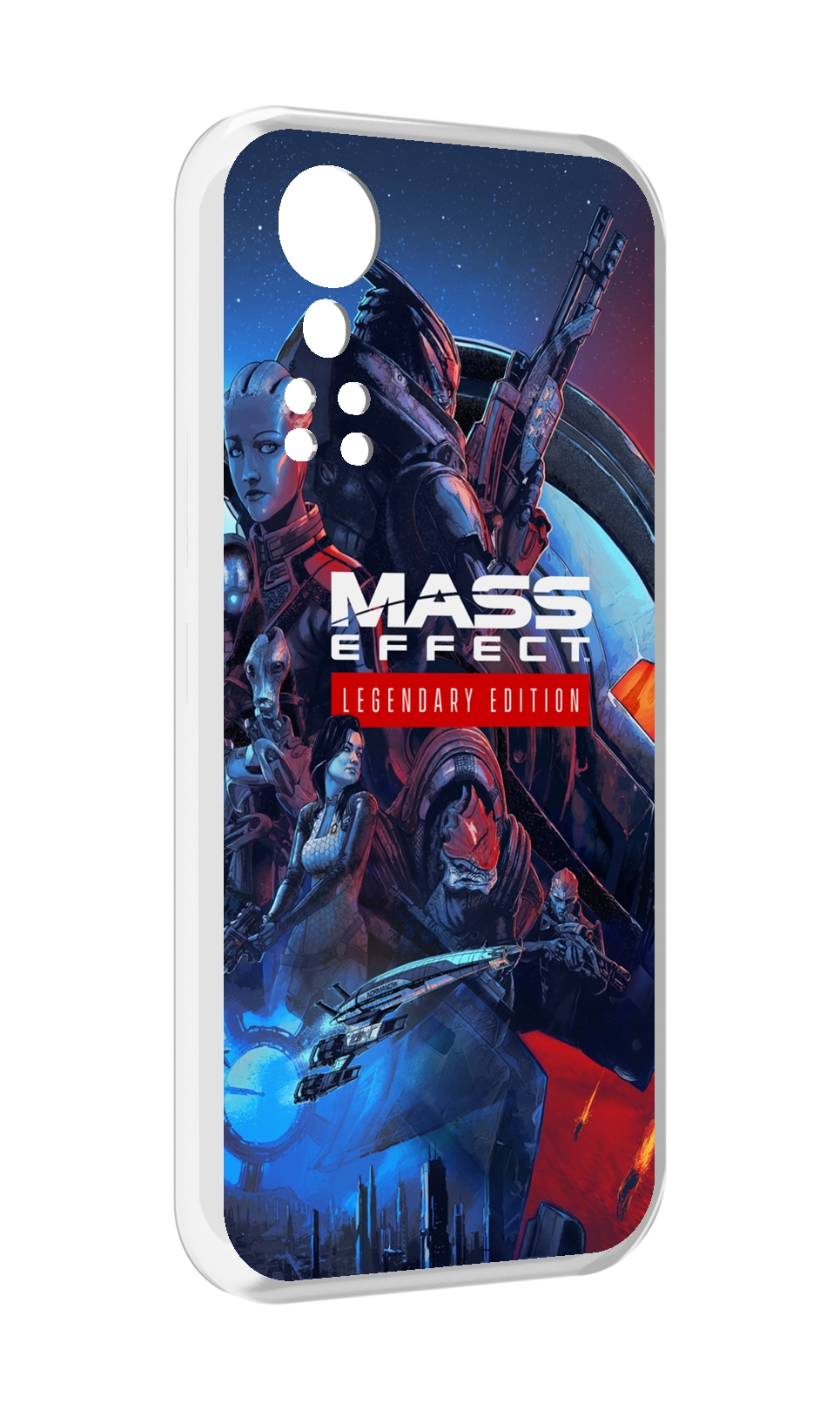 

Чехол MyPads Mass Effect Legendary Edition для ZTE Axon 30 5G / Axon 30S, Прозрачный, Tocco