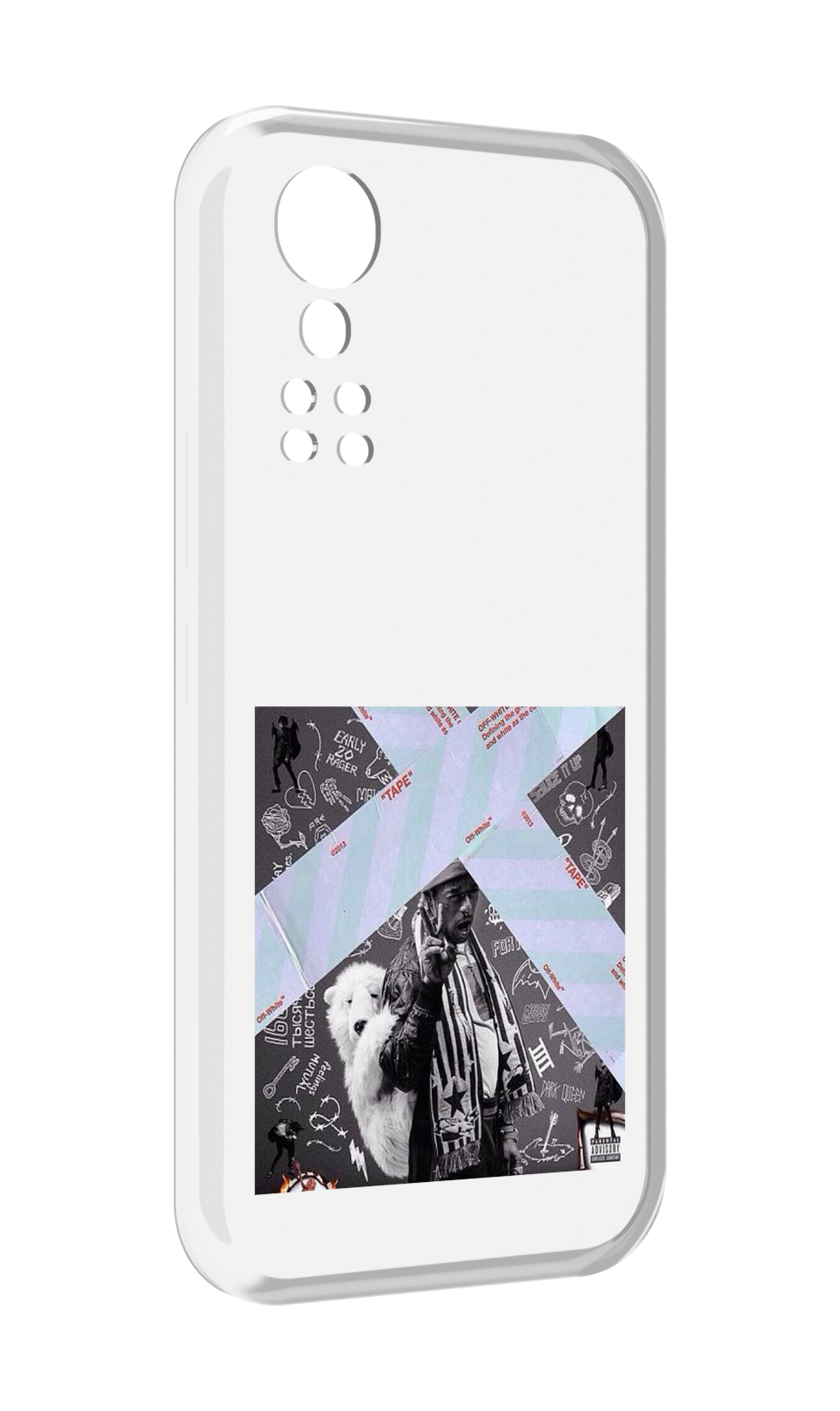 

Чехол MyPads Lil Uzi Vert - Luv Is Rage 2 для ZTE Axon 30 5G / Axon 30S, Прозрачный, Tocco
