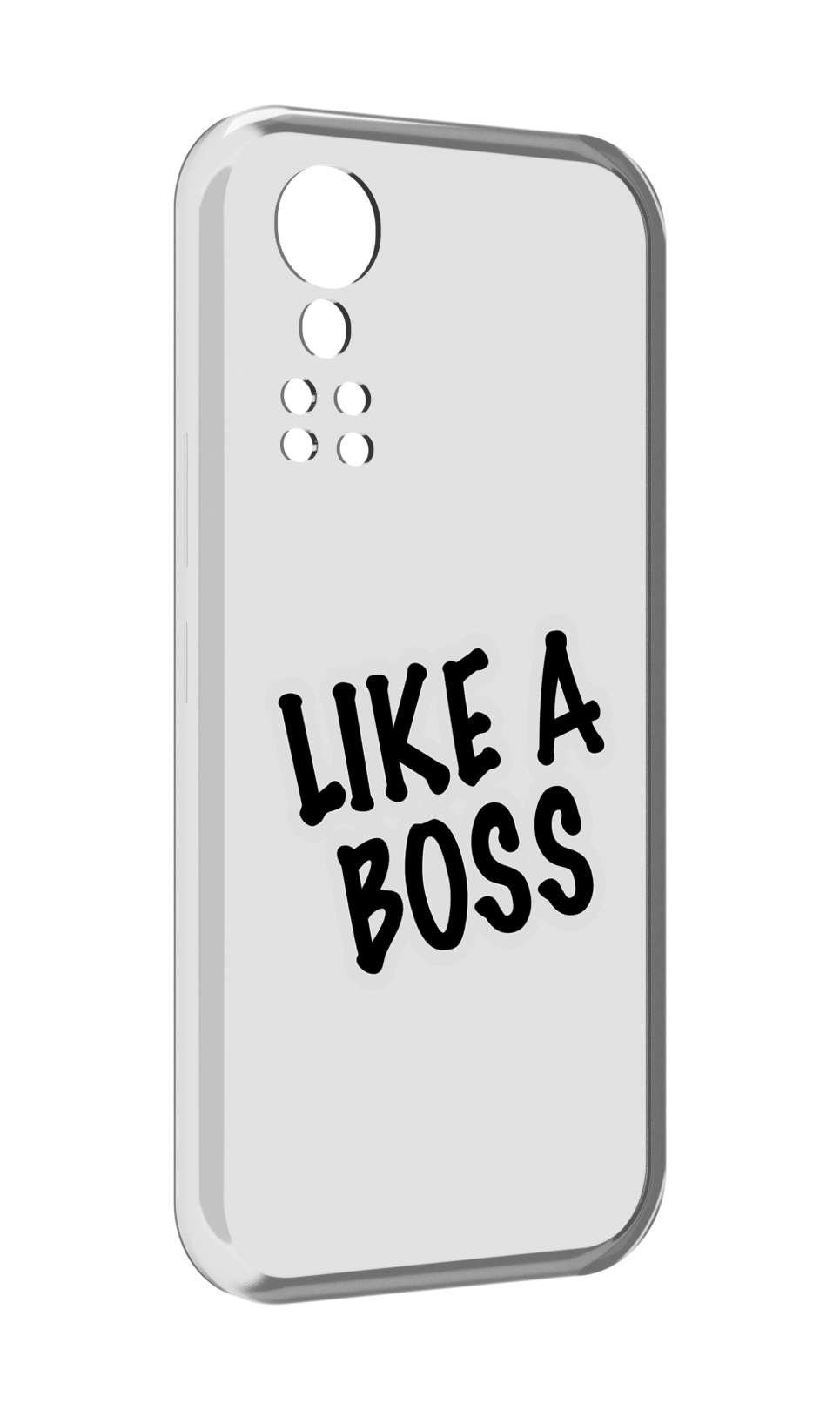 

Чехол MyPads Like-a-boss для ZTE Axon 30 5G / Axon 30S, Прозрачный, Tocco