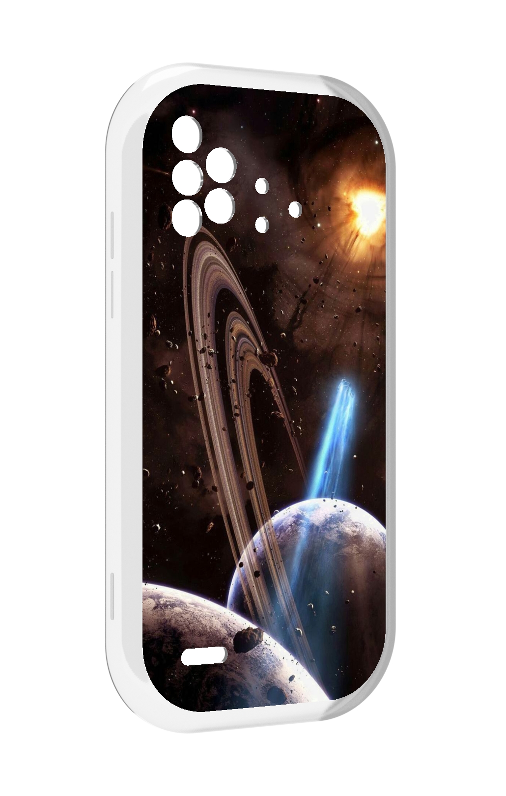 

Чехол MyPads сатурн в космосе для UMIDIGI Bison X10 / X10 Pro, Прозрачный, Tocco