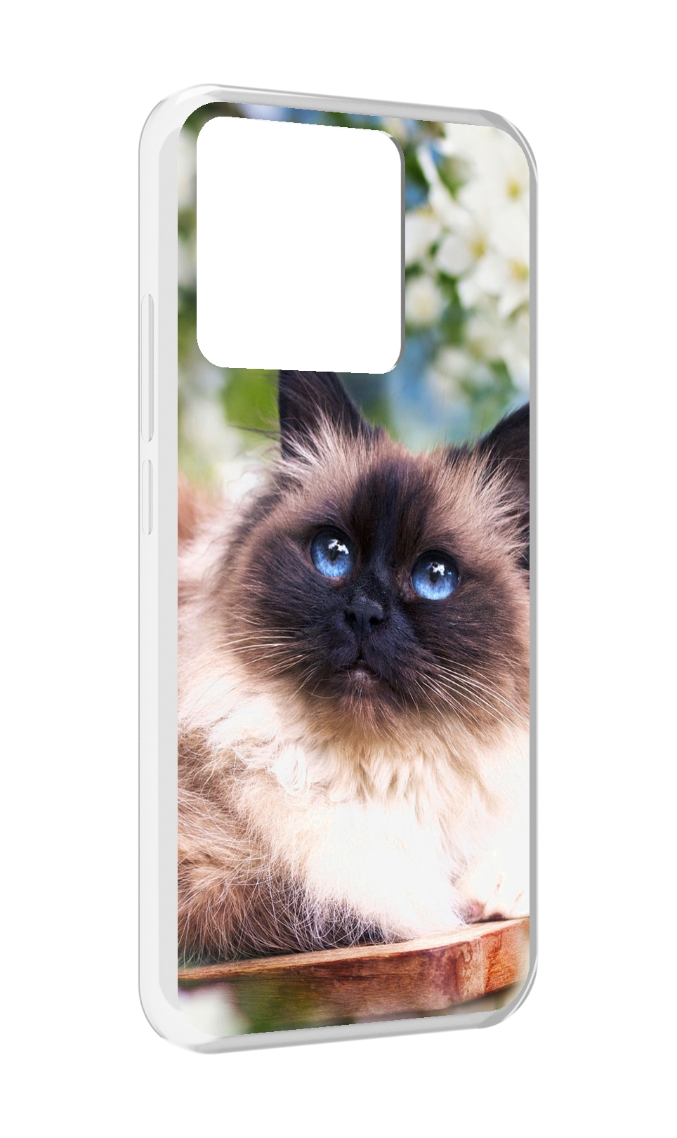 Чехол MyPads Tocco для Xiaomi Redmi 10A порода кошка Бирман