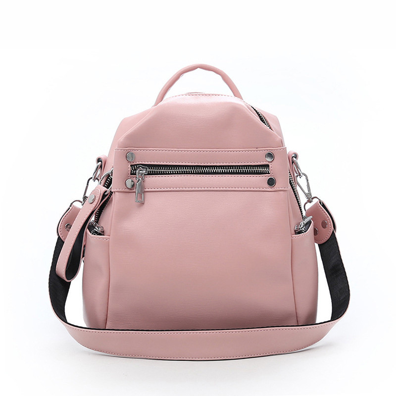 Рюкзак женский 01232205-08 розовый, 28х20х11 см