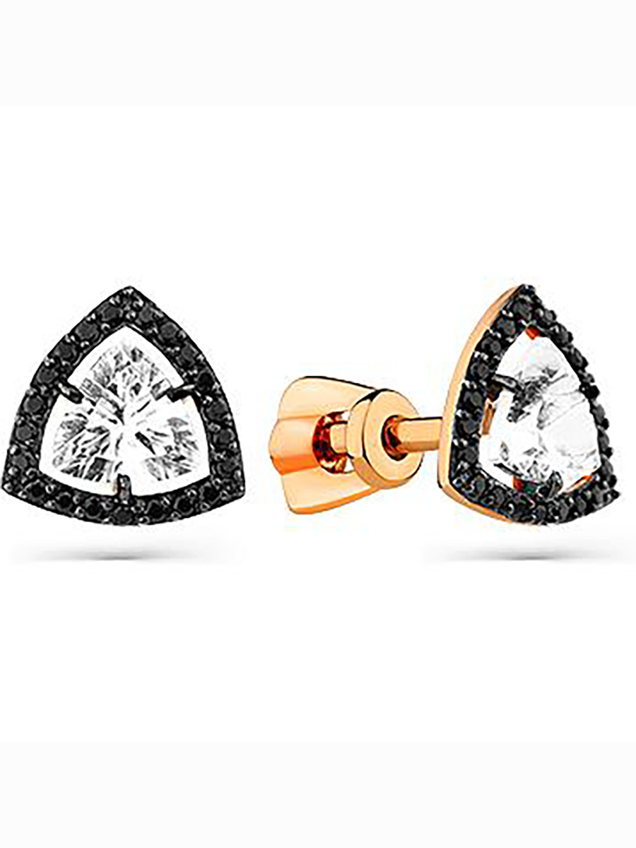 

Серьги из красного золота с горным хрусталем Master Brilliant 05-1-074-5805-012, 05-1-074-5805-012