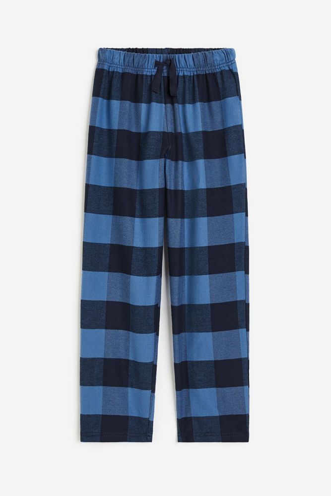 

Брюки детские H&M 1172246, Синий клетчатый, 146, 1172246