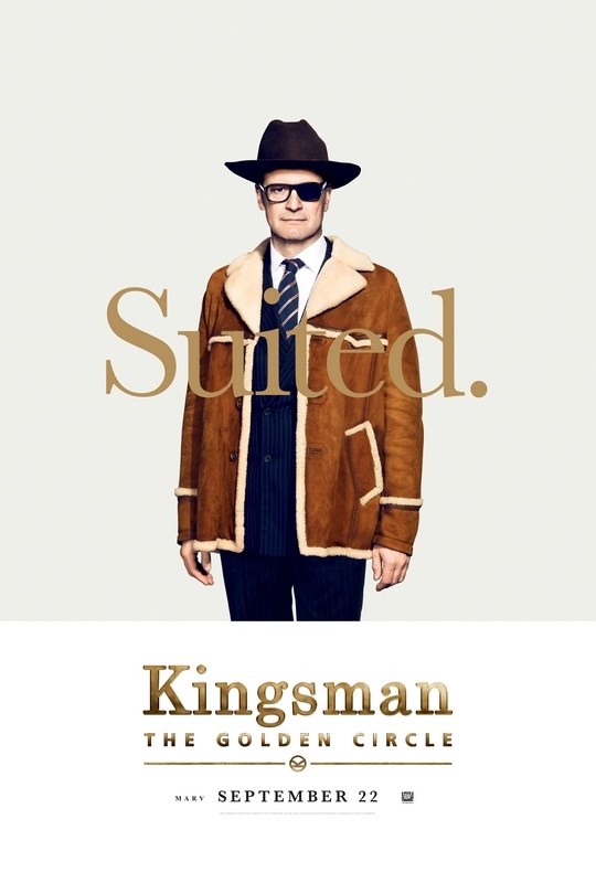 

Постер к фильму "Kingsman: Золотое кольцо" (Kingsman The Golden Circle) A4