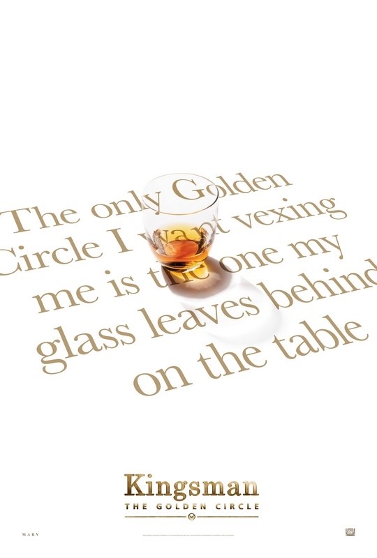 

Постер к фильму "Kingsman: Золотое кольцо" (Kingsman The Golden Circle) 50x70 см