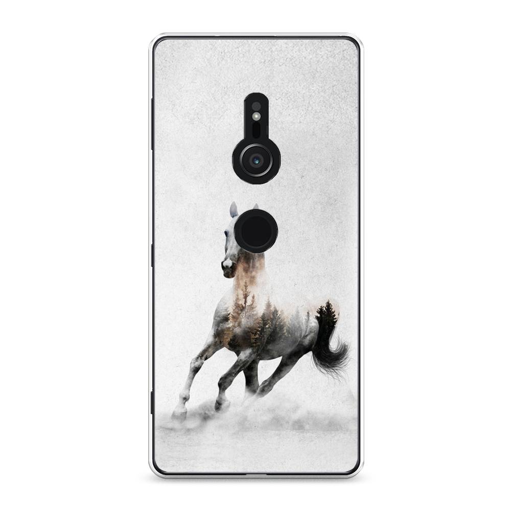 

Чехол Awog на Sony Xperia XZ2 "Лошадь лес", Разноцветный, 52850-2