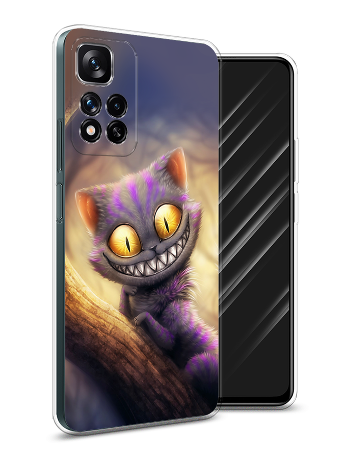 

Чехол Awog на Xiaomi Redmi Note 11 Pro Plus 5G "Cheshire Cat", Разноцветный, 312150-1