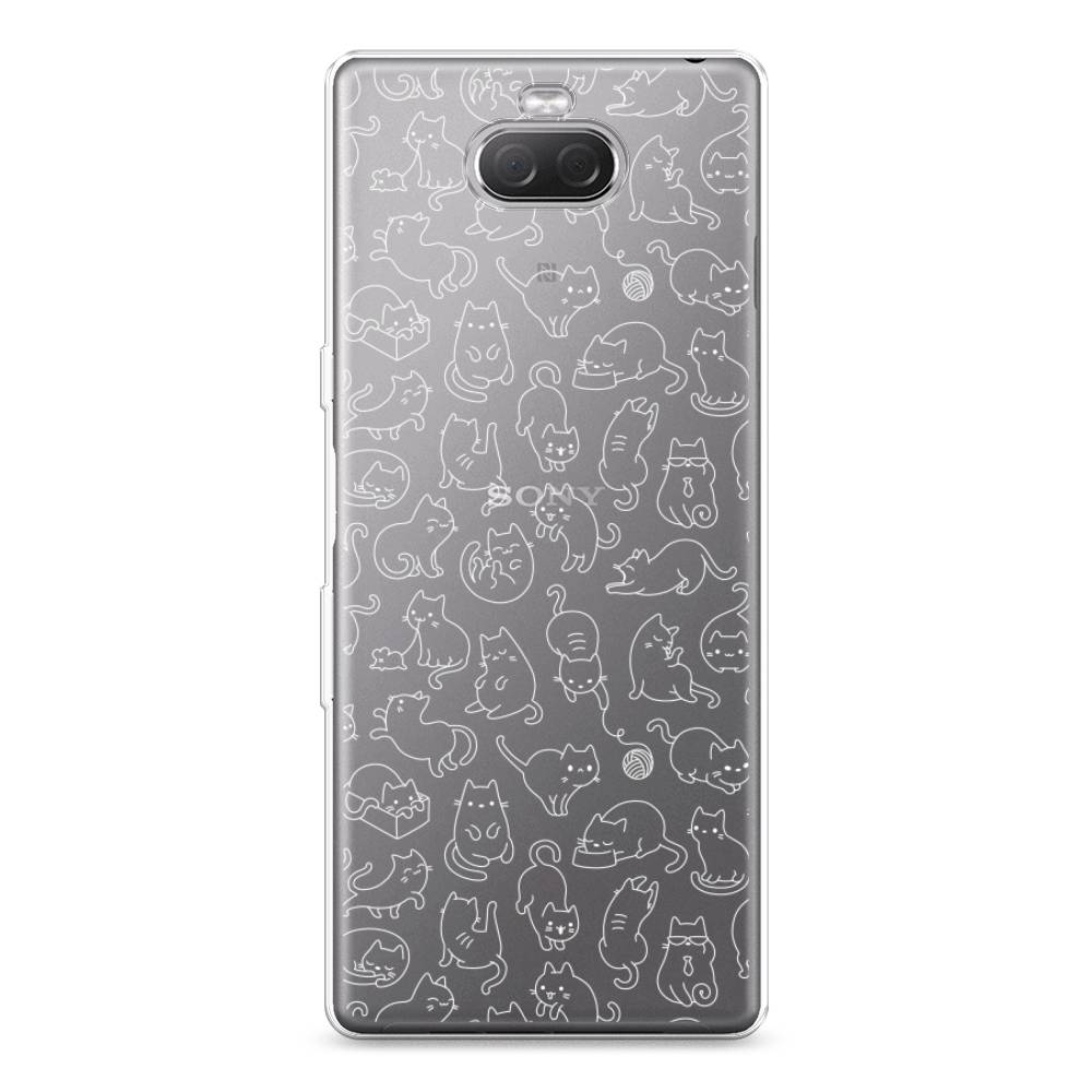 

Силиконовый чехол "Шкодливые котики" на Sony Xperia XA3 Ulta, 53950-2