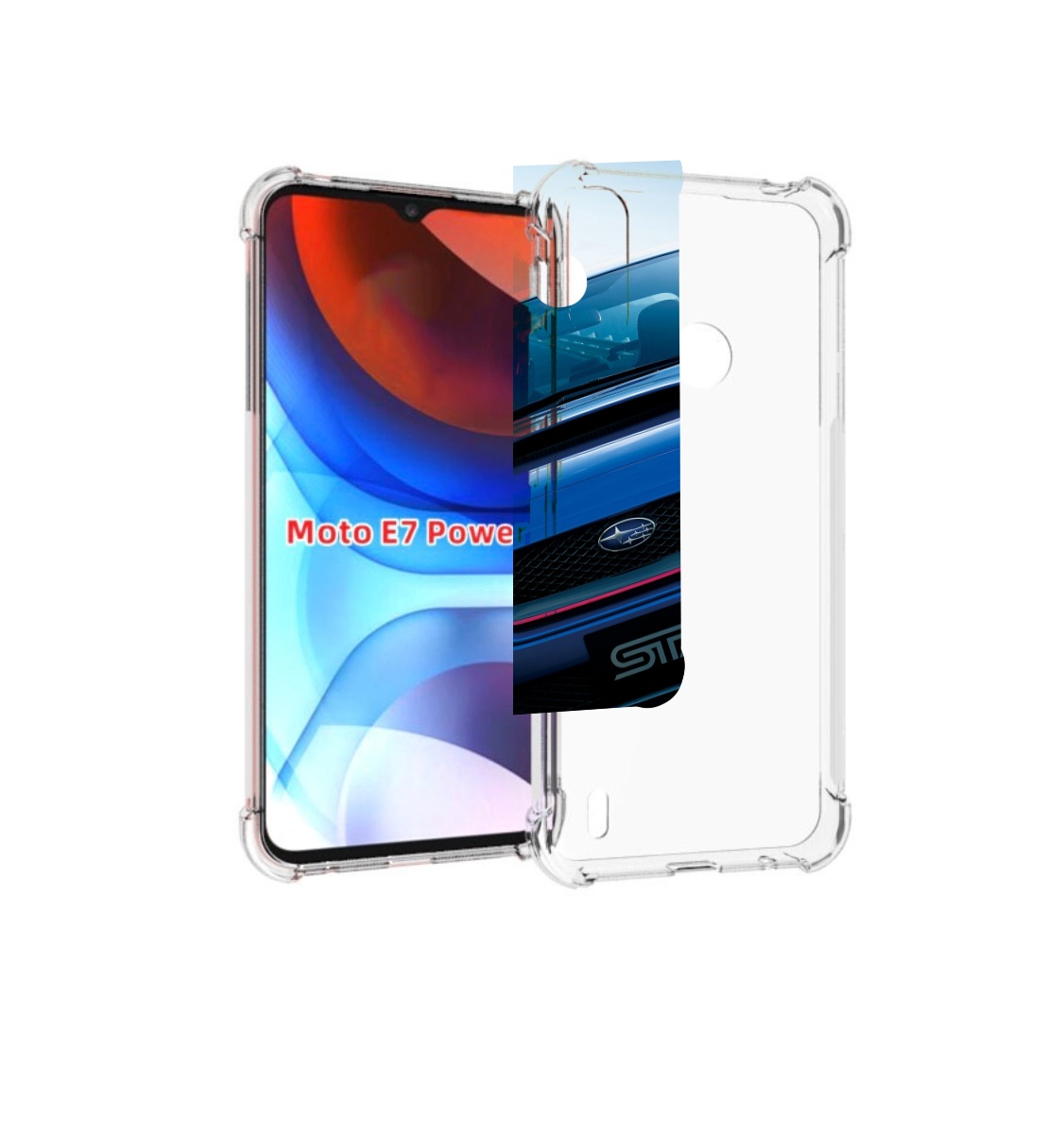

Чехол MyPads subaru 2 для Motorola Moto E7 Power, Прозрачный, Tocco