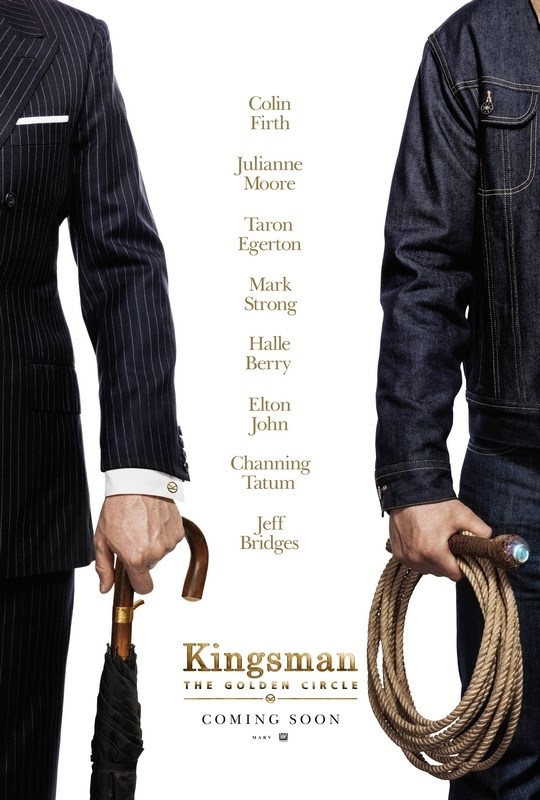 

Постер к фильму "Kingsman: Золотое кольцо" (Kingsman The Golden Circle) A3