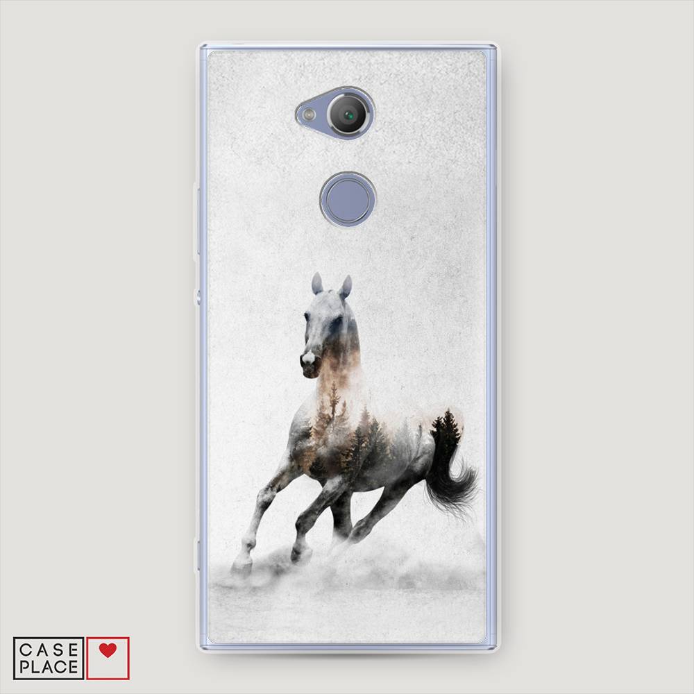 

Чехол Awog на Sony Xperia XA2 Ultra "Лошадь лес", Разноцветный, 53250-2