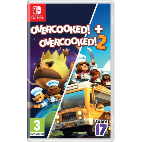 Игра Overcooked! Special Edition + Overcooked! 2 (NS, полностью на иностранном языке)