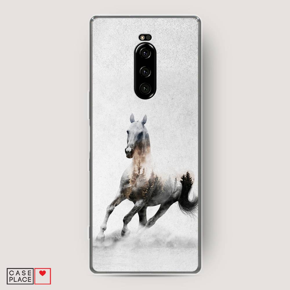 

Чехол Awog на Sony Xperia 1/XZ4 "Лошадь лес", Разноцветный, 54250-2