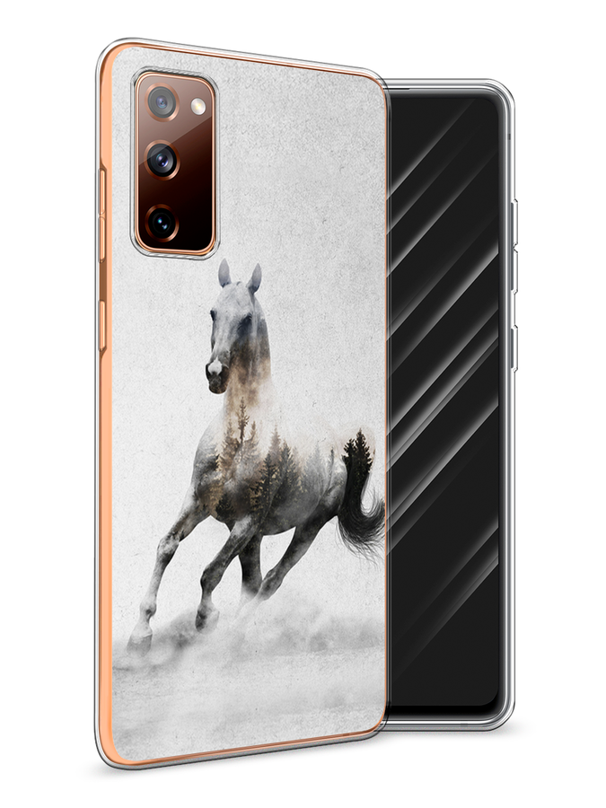 

Чехол Awog на Samsung Galaxy S20 FE / Самсунг S20 FE "Лошадь лес", Разноцветный, 2101350-2