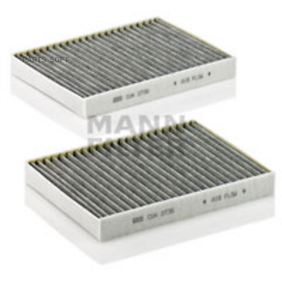 

Фильтр салонный (угольный) (компл.2шт) BMW E39 MANN-FILTER CUK 2736-2