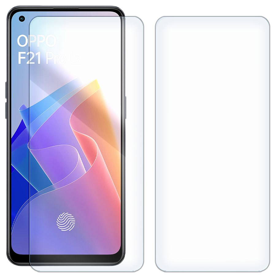 

Комплект из 2-x защитных гибридных стекол для OPPO F21 Pro 5G
