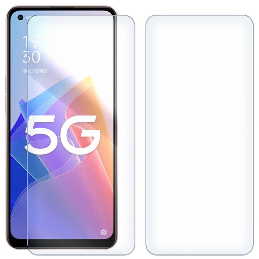 

Комплект из 2-x защитных гибридных стекол для OPPO A96 5G