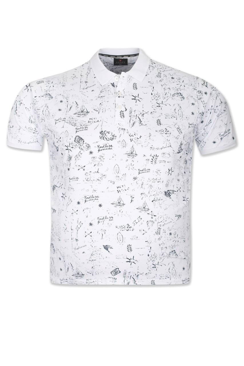 Футболка мужская Annex 1327 белая 64 RU