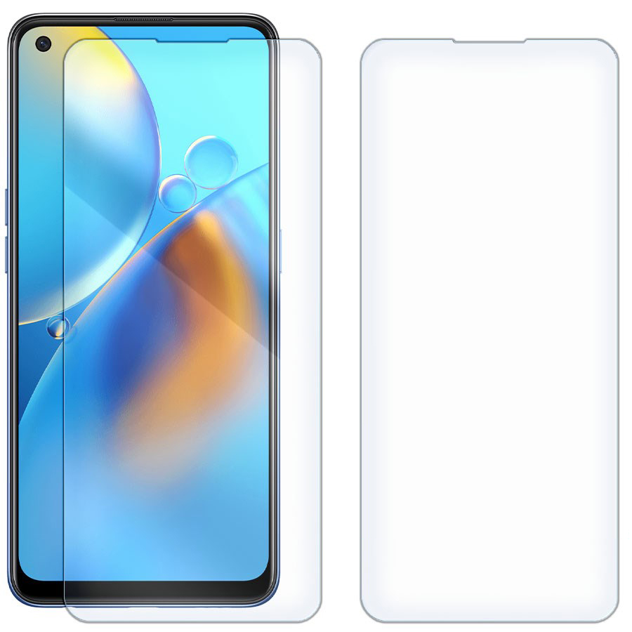 

Комплект из 2-x защитных гибридных стекол для OPPO A74