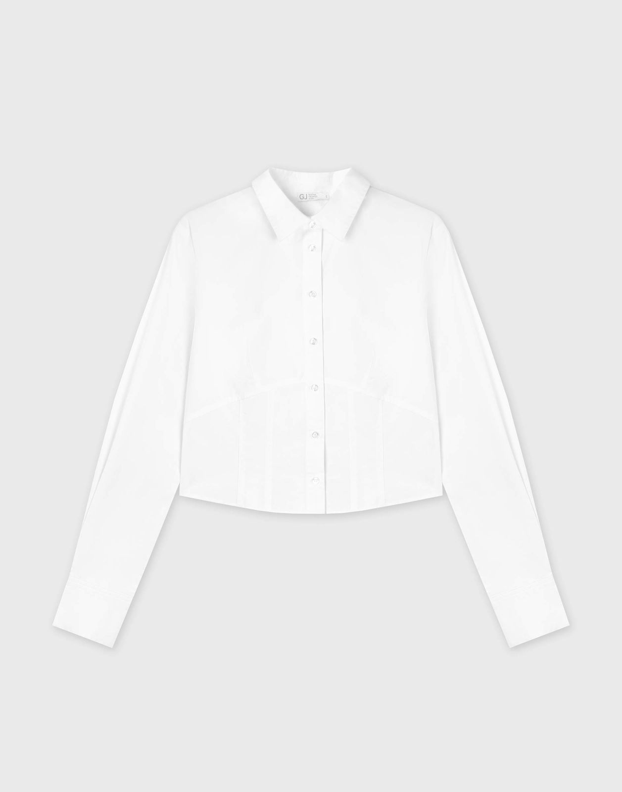 Рубашка женская Gloria Jeans GWT003232 белый XS/164