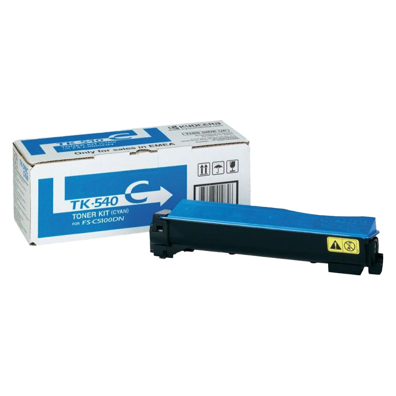 

Тонер-картридж для Kyocera FS-C5100DN TK-540C cyan 4K (ELP Imaging®), Голубой