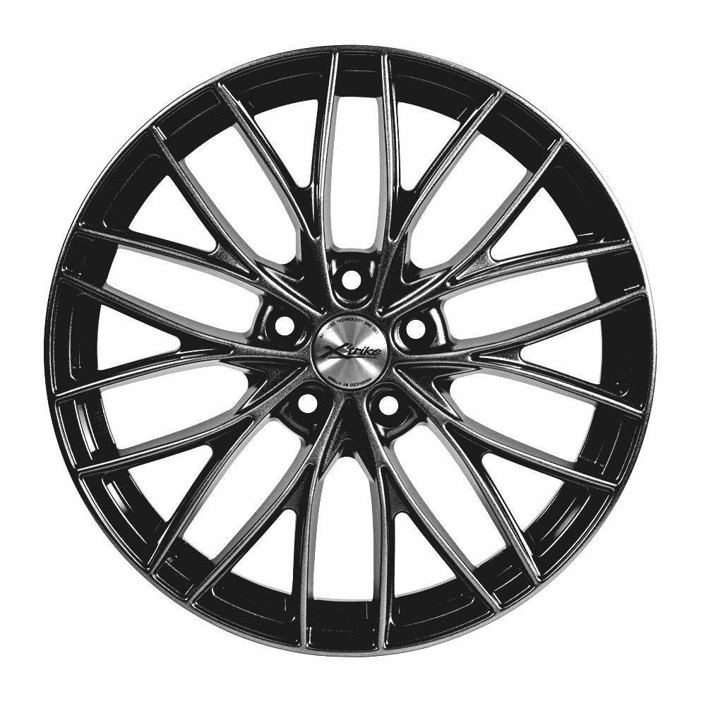 

Колесный диск X'trike X-130 (BF) 7.5xR18 ET43 5*112 D66.6, Черный;серебристый