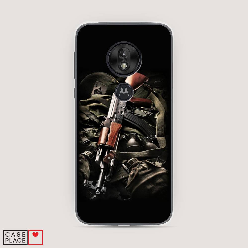 

Чехол Awog на Motorola Moto G7 Play / Моторола Мото G7 Плэй "Автомат", Разноцветный, 241250-5