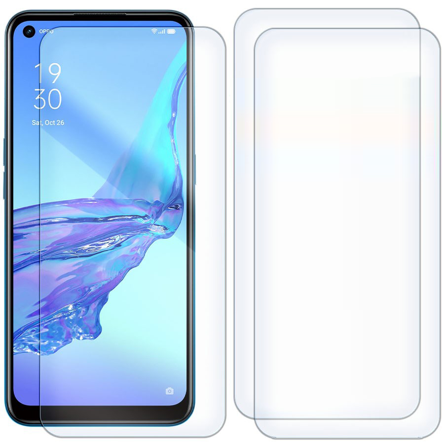 

Комплект из 3-x защитных гибридных стекол для OPPO A53