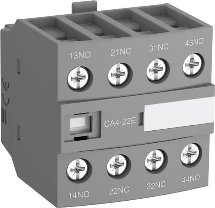 фото Блок контактный дополнительный ca4-13n (1но+3нз) для реле nf22e…nf40e abb