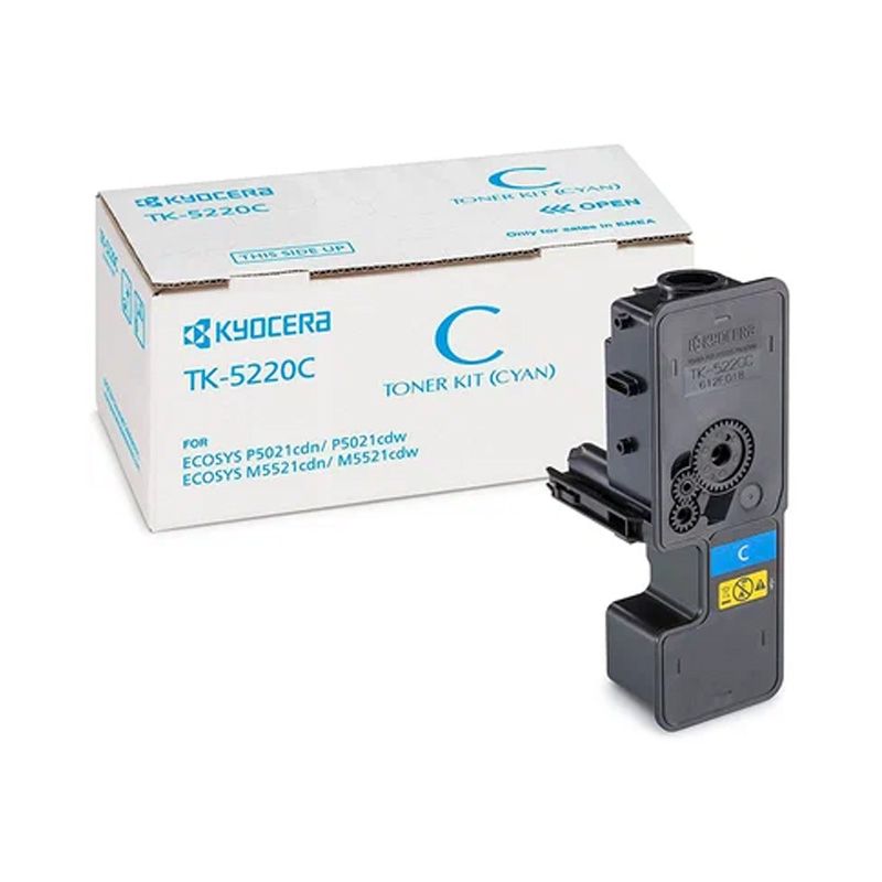 

Тонер-картридж для Kyocera Ecosys P5021cdn/P5021cdwM5521cdn/M5521cdw TK-5220C cyan 1.2K (E, Голубой