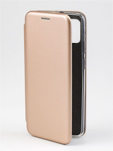 

Чехол-книжка для Samsung Galaxy A12/M12 (SM-A125/SM-M127) Gold, Золотистый, Samsung Galaxy A12/M12