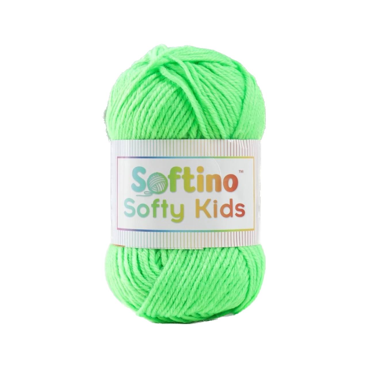 

Пряжа 100% акрил "Softy Kids" 90м ±5м 50 гр цвет 40 фисташка, Зеленый