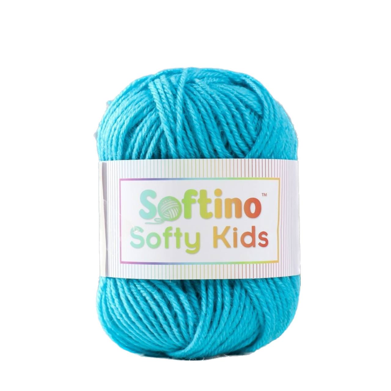 

Пряжа 100% акрил "Softy Kids" 90м ±5м 50 гр цвет 17 тёмно-голубой
