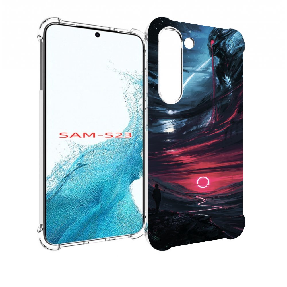 

Чехол MyPads страшный мир для Samsung Galaxy S23, Прозрачный, Tocco