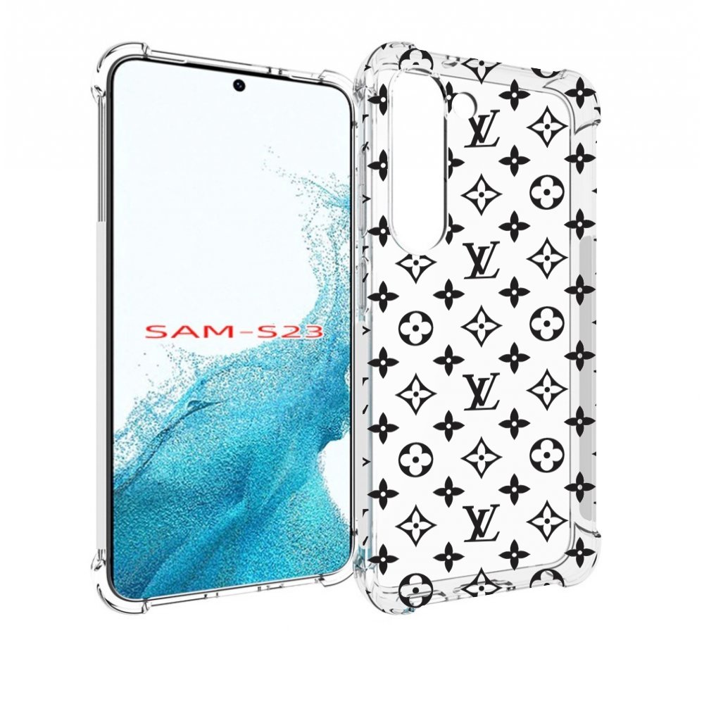 

Чехол MyPads стильный-принт-на для Samsung Galaxy S23, Прозрачный, Tocco