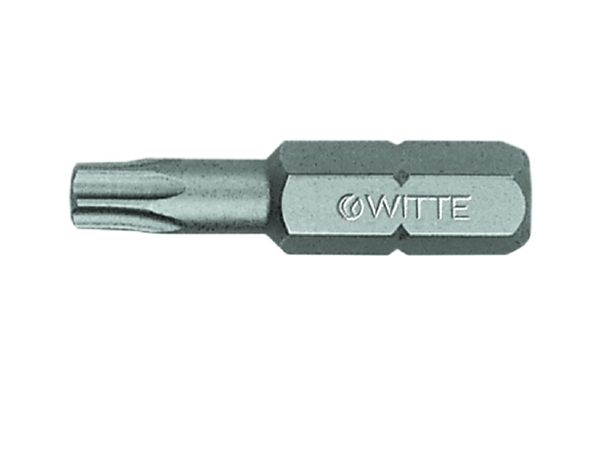 фото Бита torx t40 x 25мм witte 29486 с внутренним отверстием