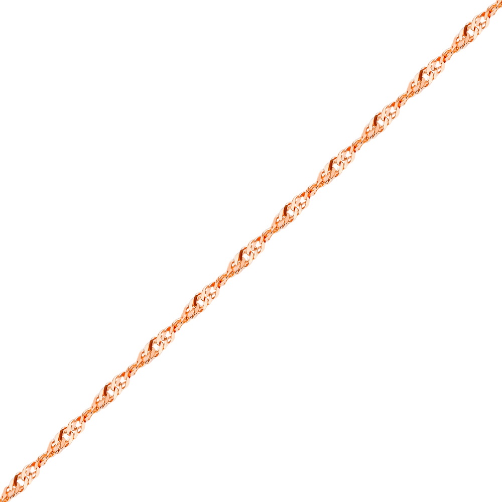 

Цепочка из красного золота 40 см 585Gold 504011189, 504011189
