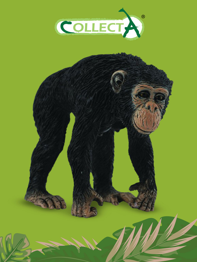 Фигурка животного Шимпанзе самка Collecta фигурка обезьяны safari ltd шимпанзе