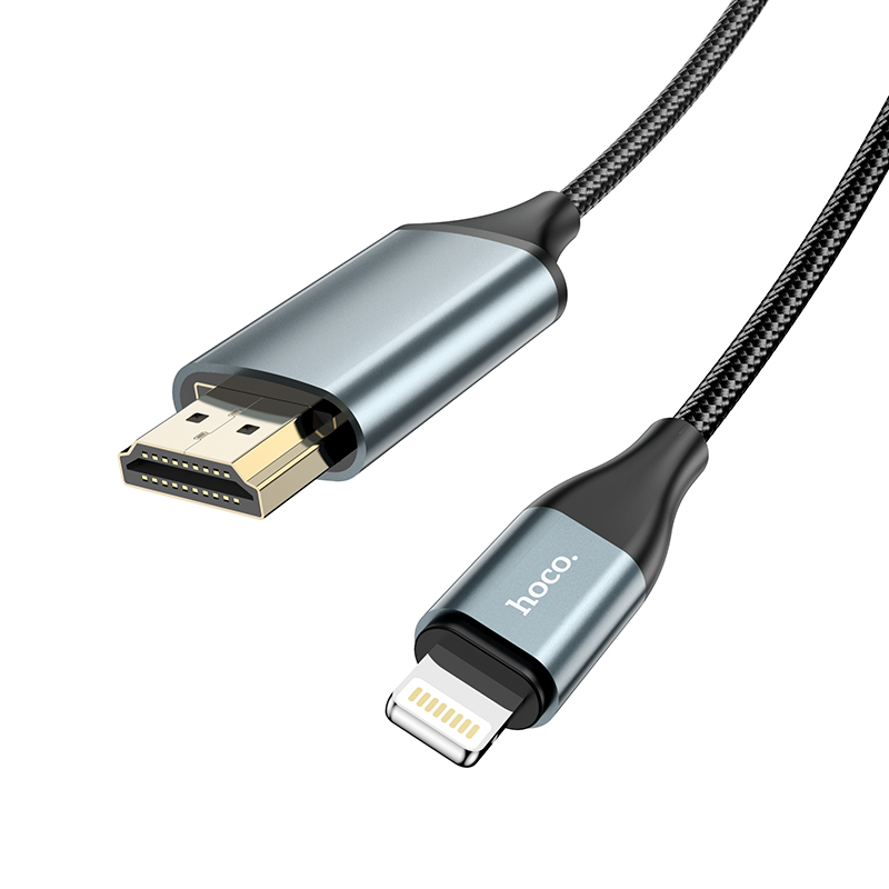 фото Кабель hdmi hoco ua15, lightning - hdmi, 2 м