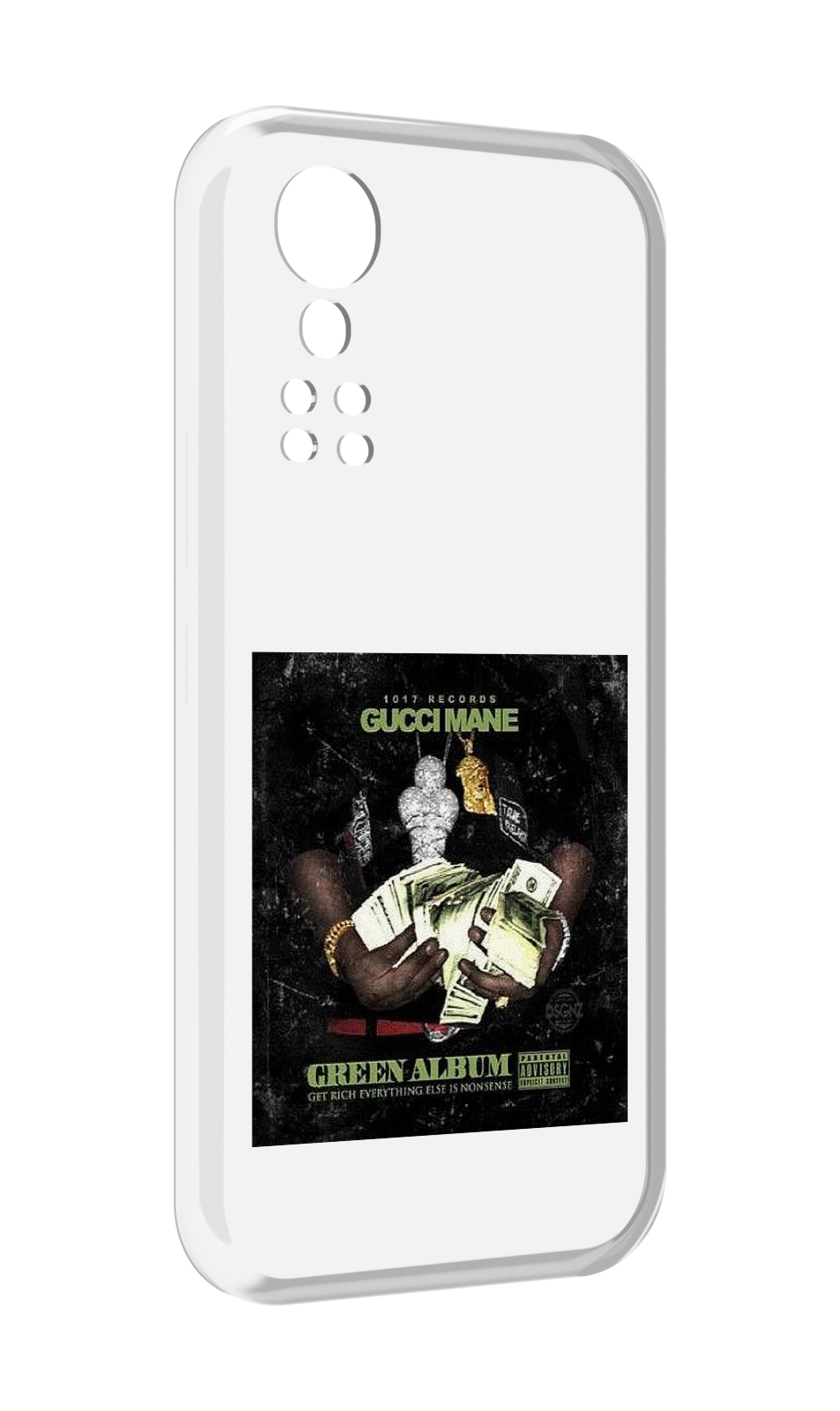 

Чехол MyPads Gucci Mane & Migos - The Green Album для ZTE Axon 30 5G / Axon 30S, Прозрачный, Tocco