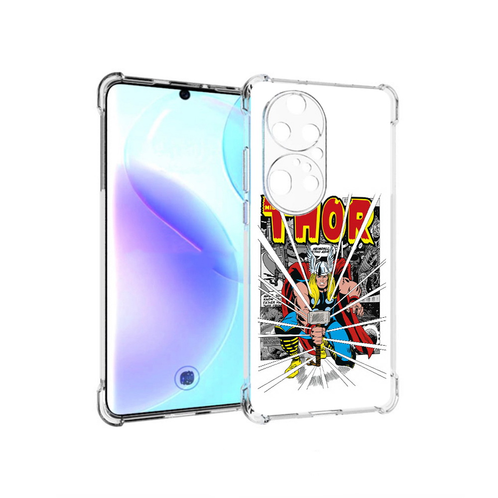 Чехол MyPads Tocco для Huawei P50 Pro тор рисунок